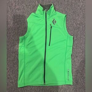 Black Diamond Green coefficient vest